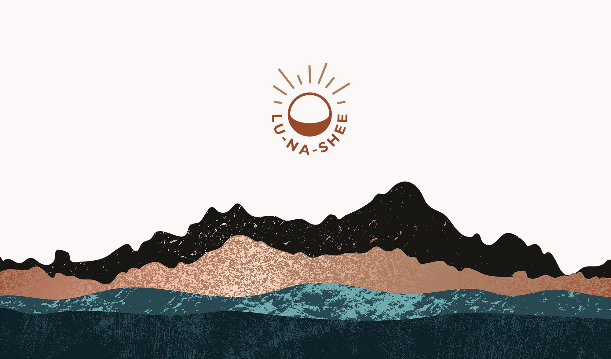 LunaXi reiki and spiritual coach brand design